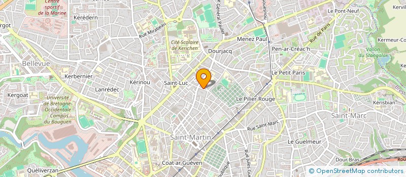 localisation de l'entreprise LA COMPAGNIE DE TROP à BREST