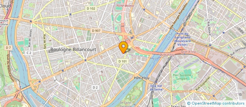 localisation de l'entreprise LA COMPAGNIE DEBOULONNEE à BOULOGNE-BILLANCOURT