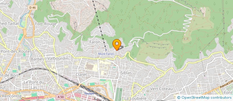 localisation de l'entreprise LA COMPAGNIE DECORPSTIQUEE  TOULON