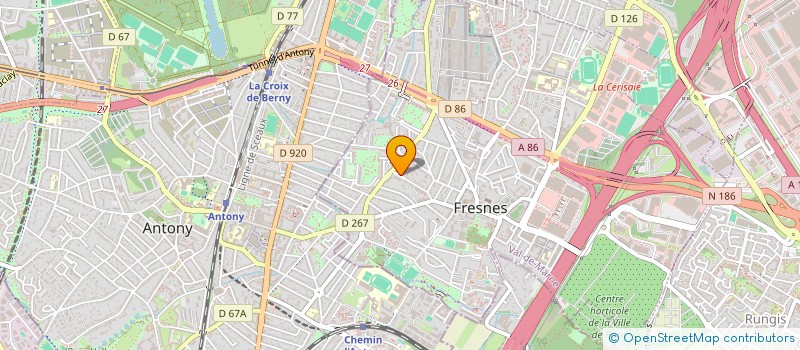 localisation de l'entreprise LA COMPAGNIE DES 7 SOURCES  FRESNES