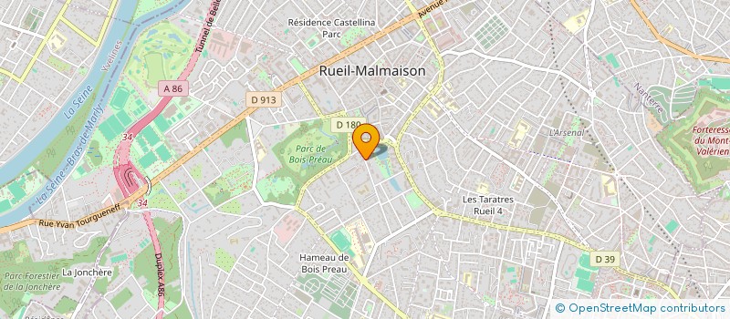 localisation de l'entreprise LA COMPAGNIE DES AMARANTES à RUEIL-MALMAISON