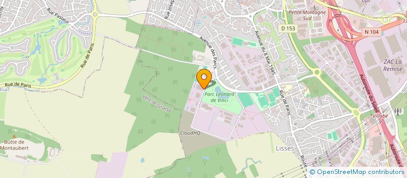 localisation de l'entreprise LA COMPAGNIE DES ANIMAUX LOGISTIQUE à LISSES