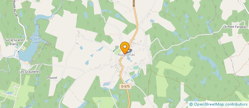 localisation de l'entreprise LA COMPAGNIE DES ARCHERS DU BANDIAT  JAVERLHAC-LA-CHAPELLE-ST-ROBERT