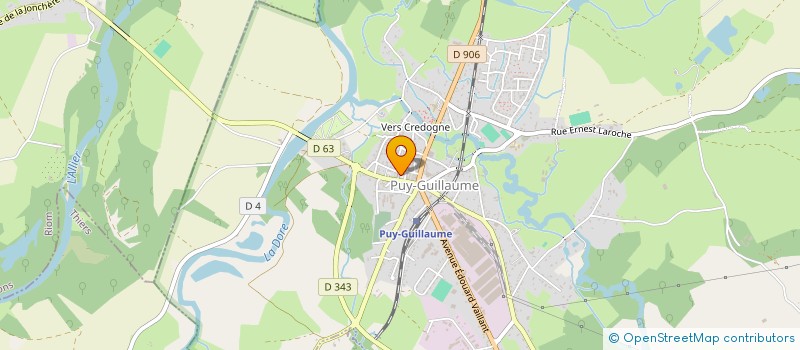 localisation de l'entreprise LA COMPAGNIE DES ARTS à PUY-GUILLAUME