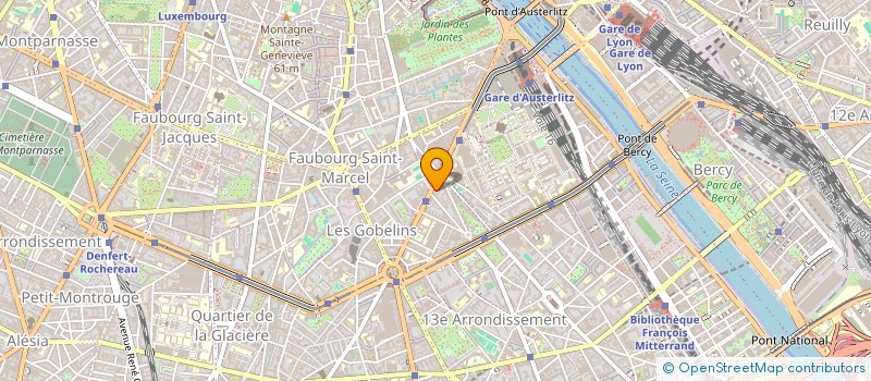 localisation de l'entreprise LA COMPAGNIE DES ATTROUPES  PARIS