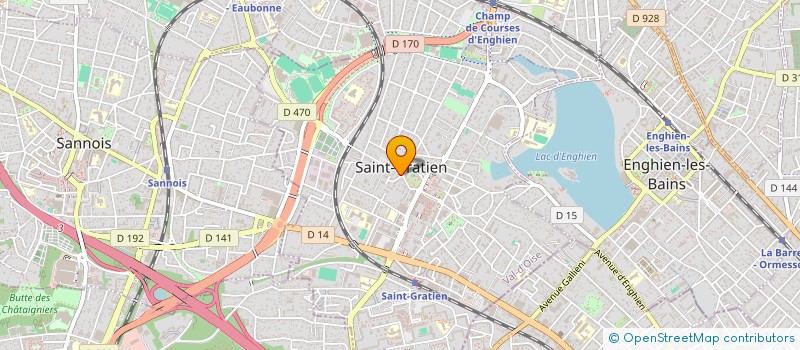 localisation de l'entreprise LA COMPAGNIE DES BERMUDES  SAINT-GRATIEN