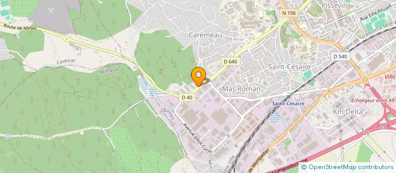 localisation de l'entreprise LA COMPAGNIE DES CARRELAGES à NIMES