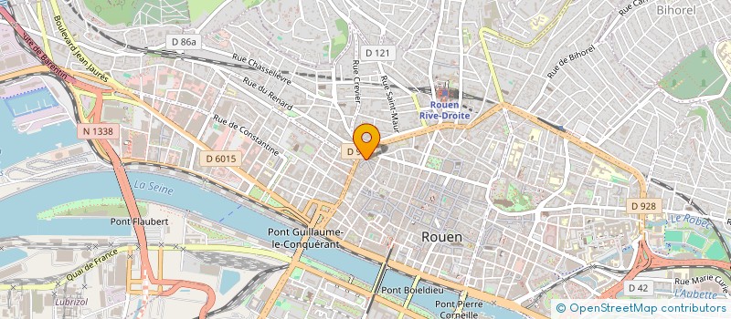 localisation de l'entreprise LA COMPAGNIE DES CHOSES HUMAINES à ROUEN