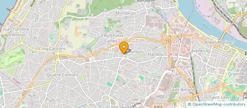 localisation de l'entreprise LA COMPAGNIE DES CINQ PIMENTS  ANGLET