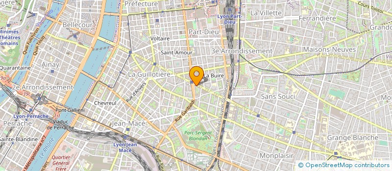 localisation de l'entreprise LA COMPAGNIE DES CIRCUITS COURTS  LYON