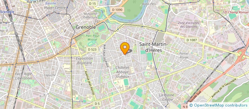 localisation de l'entreprise LA COMPAGNIE DES DOCS à GRENOBLE