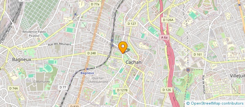 localisation de l'entreprise LA COMPAGNIE DES DRAMATICULES à CACHAN
