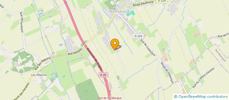 localisation de l'entreprise LA COMPAGNIE DES ETOILES BRUYANTES  NORTKERQUE