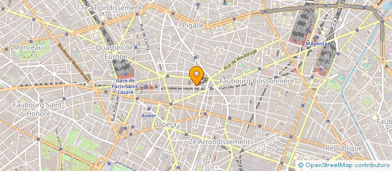 localisation de l'entreprise LA COMPAGNIE DES FOLIES  PARIS