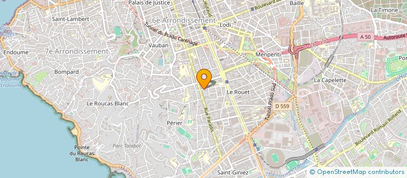 localisation de l'entreprise LA COMPAGNIE DES FRUITS à MARSEILLE