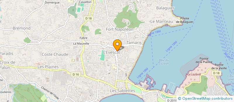 localisation de l'entreprise LA COMPAGNIE DES GALOPINS à LA SEYNE SUR MER