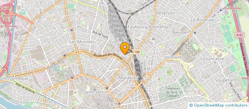 localisation de l'entreprise LA COMPAGNIE DES HUMANOPHONES à TOULOUSE