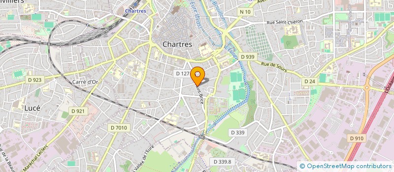 localisation de l'entreprise LA COMPAGNIE DES ILES à CHARTRES