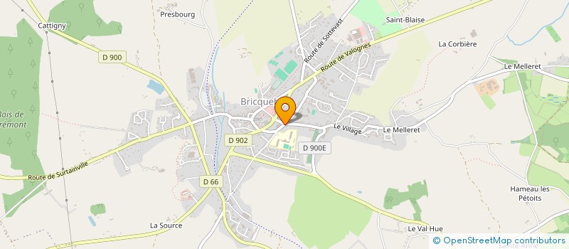 localisation de l'entreprise LA COMPAGNIE DES JEHAN à BRICQUEBEC-EN-COTENTIN