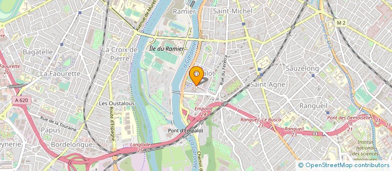 localisation de l'entreprise LA COMPAGNIE DES JOURS à TOULOUSE
