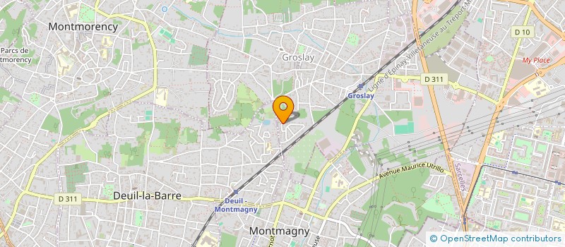 localisation de l'entreprise LA COMPAGNIE DES LUTINS  BORDEAUX