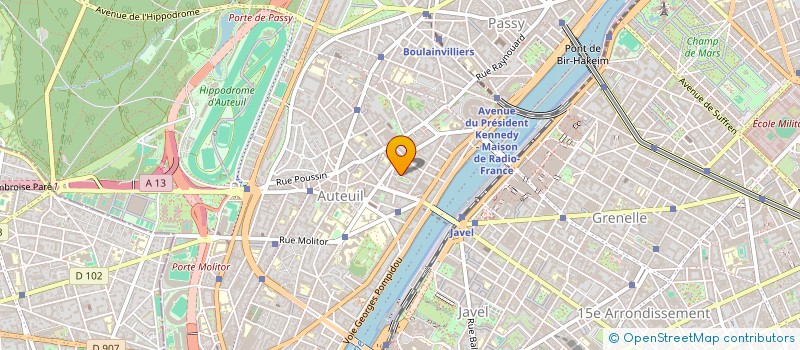 localisation de l'entreprise LA COMPAGNIE DES MOTS ENCHANTES  PARIS