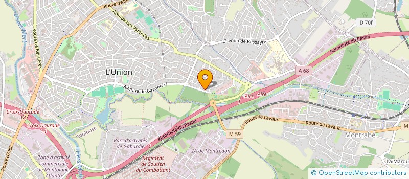 localisation de l'entreprise LA COMPAGNIE DES NOUNOUS à L'UNION
