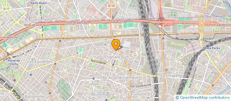 localisation de l'entreprise LA COMPAGNIE DES OISEAUX DE VIE  PARIS