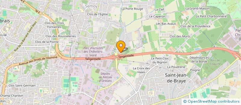 localisation de l'entreprise LA COMPAGNIE DES P'TITS CLOUS à SEMOY