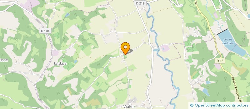 localisation de l'entreprise LA COMPAGNIE DES PETITS CONCERTS  VIALER