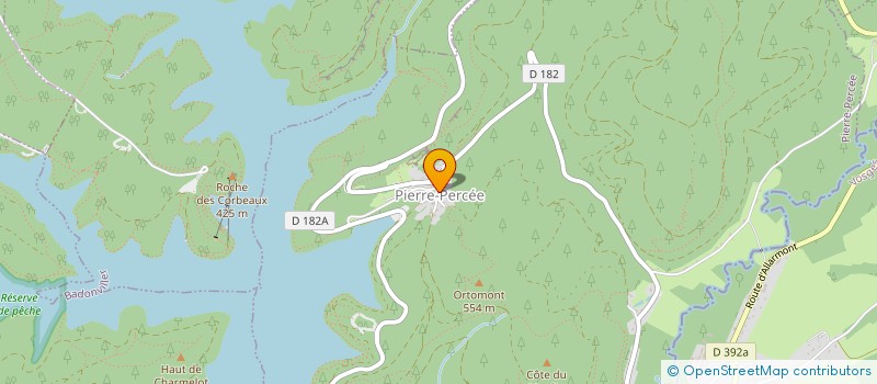 localisation de l'entreprise LA COMPAGNIE DES POKIS  PIERRE-PERCEE