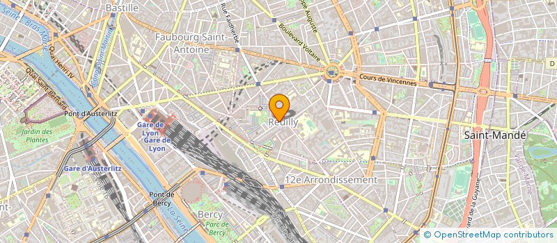 localisation de l'entreprise LA COMPAGNIE DES PRODUCTEURS à PARIS