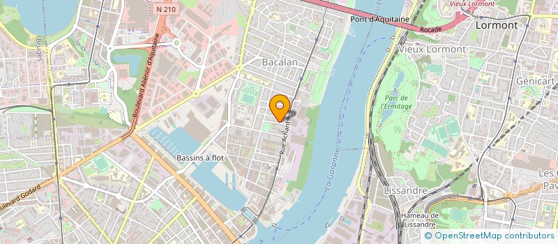 localisation de l'entreprise LA COMPAGNIE DES PYGMALIONS à BORDEAUX