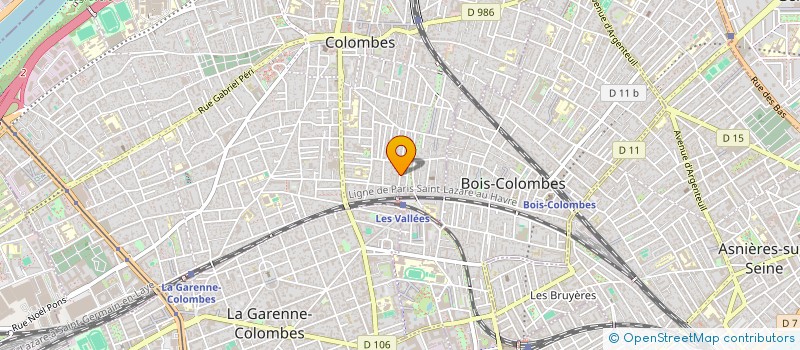 localisation de l'entreprise LA COMPAGNIE DES REPORTERS INDEPENDANTS à COLOMBES