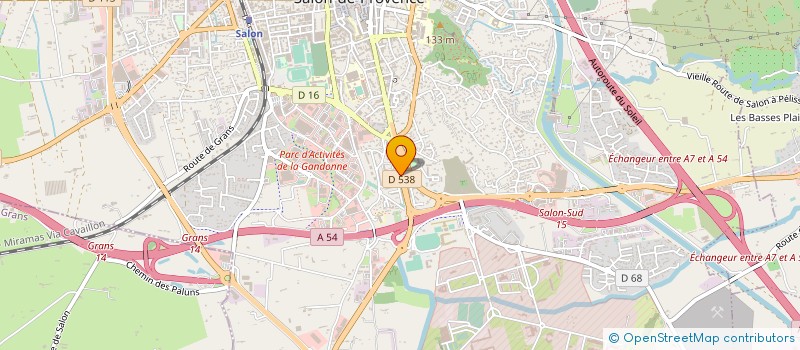 localisation de l'entreprise LA COMPAGNIE DES SALONS à SALON-DE-PROVENCE