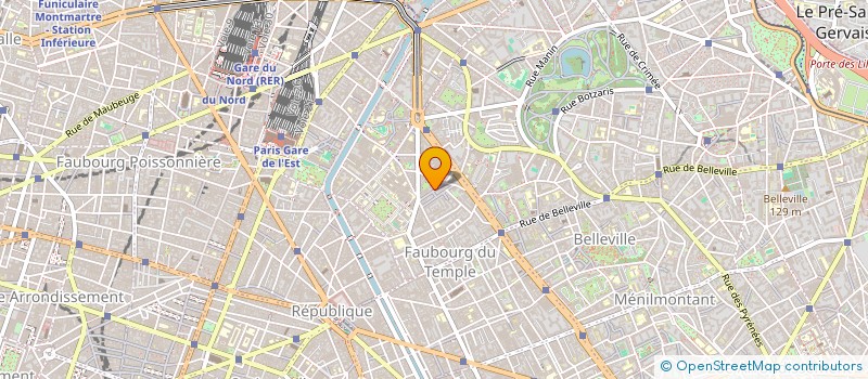 localisation de l'entreprise LA COMPAGNIE DES SEA GIRLS  PARIS