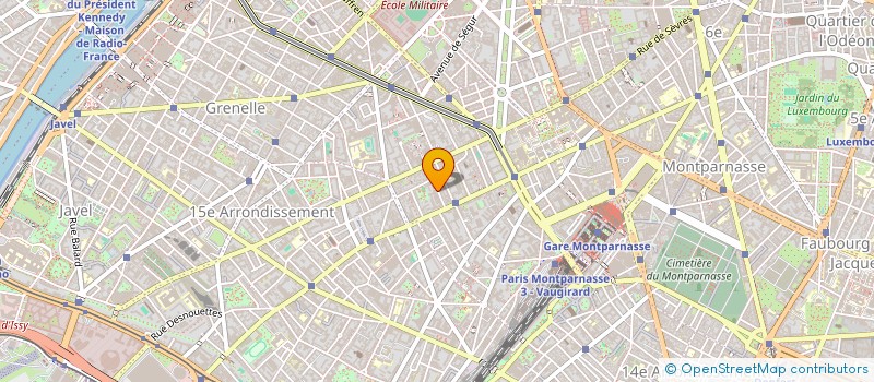 localisation de l'entreprise LA COMPAGNIE DES SOIREES  PARIS