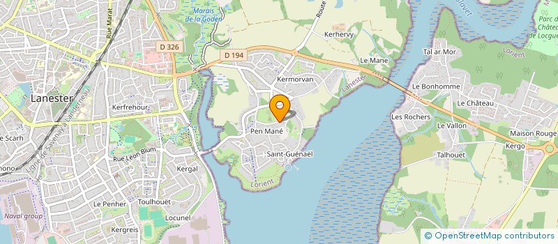 localisation de l'entreprise LA COMPAGNIE DES SURICATES  LANESTER