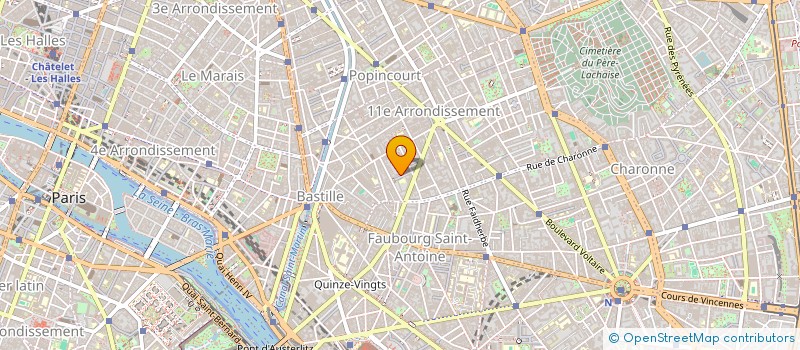 localisation de l'entreprise LA COMPAGNIE DES TEMPS REELS  PARIS