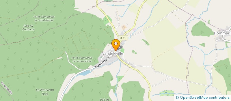 localisation de l'entreprise LA COMPAGNIE DES TRIMARDEURS  VANDELEVILLE