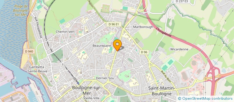 localisation de l'entreprise LA COMPAGNIE DES TRUCS à BOULOGNE-SUR-MER