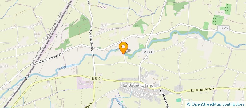 localisation de l'entreprise LA COMPAGNIE DES VOISINS à SAINT-GERVAIS-SUR-ROUBION
