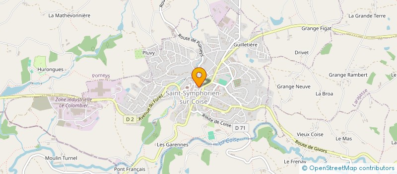 localisation de l'entreprise LA COMPAGNIE DES YAKS  DUERNE