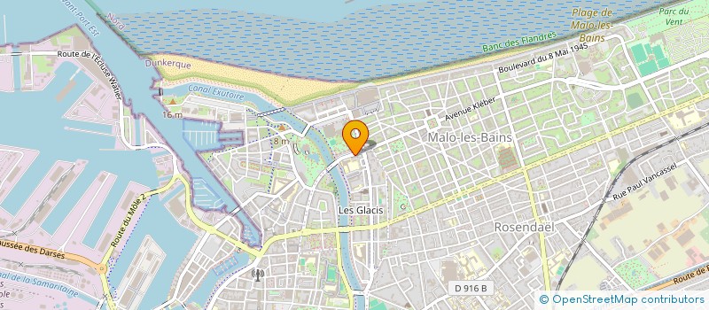 localisation de l'entreprise LA COMPAGNIE DES Z'INTREPIDES à DUNKERQUE