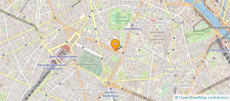 localisation de l'entreprise LA COMPAGNIE DES ZEBRIDES  PARIS