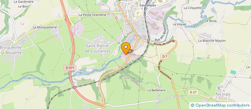 localisation de l'entreprise LA COMPAGNIE DODEKA  SAINT-PIERRE-DE-COUTANCES