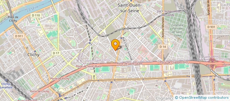 localisation de l'entreprise LA COMPAGNIE DU 12AOUT à SAINT-OUEN-SUR-SEINE