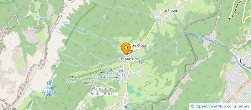 localisation de l'entreprise LA COMPAGNIE DU BANC D'A COTE  PLATEAU-DES-PETITES-ROCHES