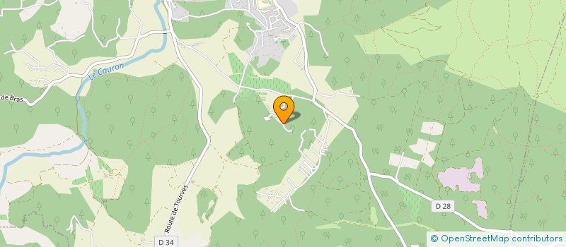 localisation de l'entreprise LA COMPAGNIE DU BOIS  BRAS