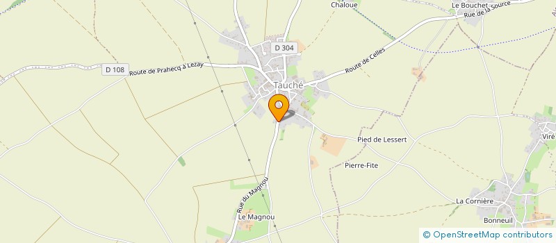 localisation de l'entreprise LA COMPAGNIE DU BOIS TOUT  AIGONDIGNE